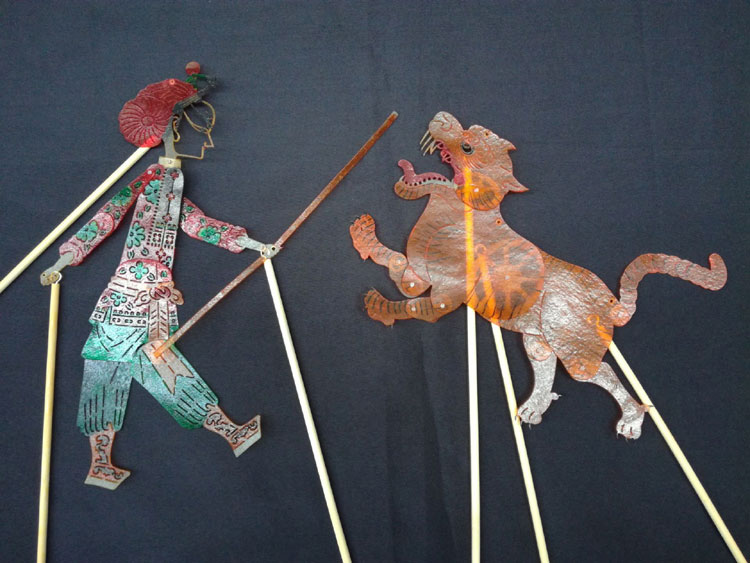 Shadow play Show props classical Historical figures Wu tiger Operating lever child Hand lesson Teaching aidsin the Arts and crafts , Folk arts and crafts Features , Shadow category - from Buy2taobao.com to provide professional Taobao agent buy service