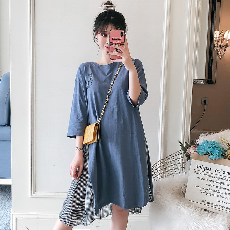 孕婦春裝連衣裙2019新款孕婦裙子春秋季長袖上衣中長款打底衫潮媽在類目 孕婦裝/孕產婦用品/營養, 孕婦裝, 連衣裙中 - 來自Buy2taobao.com提供專業的淘寶代購服務