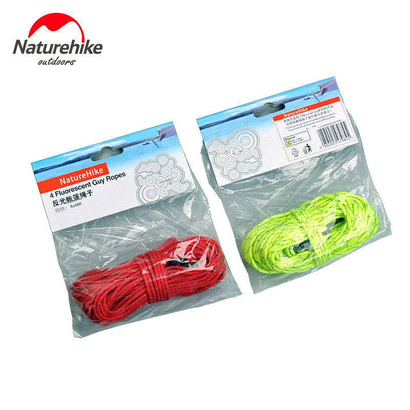 NatureHike Reflective tent rope,Canopy drawstring Tent wind rope 4x 4 min the Outdoor/Mountaineer/Camping/Travel Goods , Tent/Atrium/Tent accessories , Tent accessories , Tent rope category - from Buy2taobao.com to provide professional Taobao agent buy service