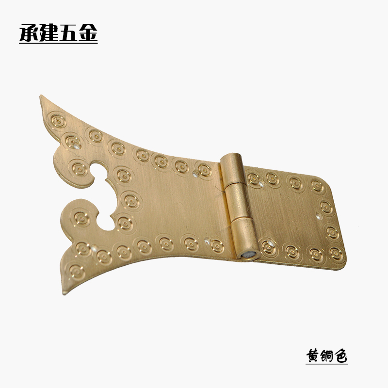 中式仿古合页明清家具铰链纯铜花形摇皮如意樟木箱子柜门明装折页在类目 基础建材, 家用五金, 合页, 普通型合页中 - 来自Buy2taobao.com提供专业的淘宝代购服务