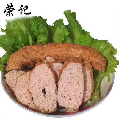 潮汕惠来特产 手工卷章 肉卷 广章 猪肉卷 肉饼 火锅食材包邮250g