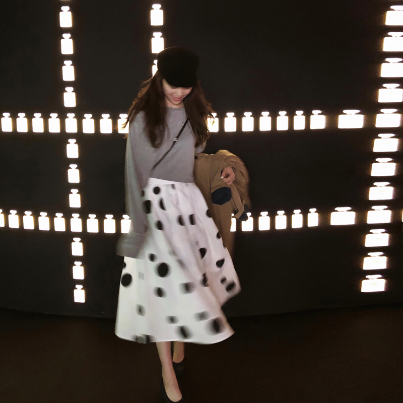 Nobody Know My Soul 2019 new pattern knitting technology three-dimensional fairy Wave skirt Popular Paige skirtin the Women's clothing/Boutique , Skirts category - from Buy2taobao.com to provide professional Taobao agent buy service