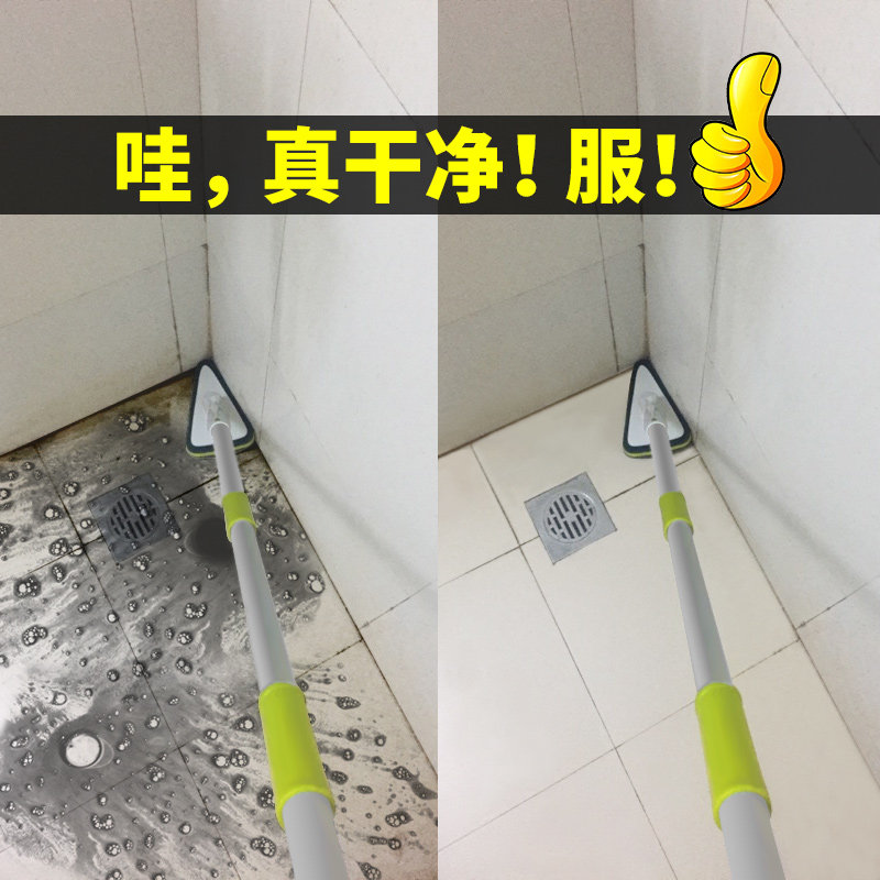 长柄地板刷硬毛百洁布刷子浴室刷浴缸刷卫生间地刷瓷砖地砖清洁刷