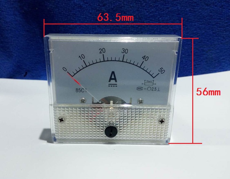 电流表85C1 充电机/逆变器电流表 DC50A电流表 75mV供电在类目 五金/工具, 仪器仪表, 其它仪表仪器中 - 来自Buy2taobao.com提供专业的淘宝代购服务