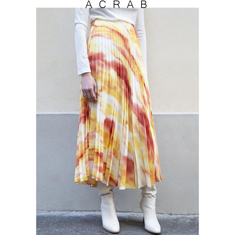 The frankie shop Purchasing models Sherbet Tie-Dye Pleated Skirtin the Women's clothing/Boutique , Skirts category - from Buy2taobao.com to provide professional Taobao agent buy service
