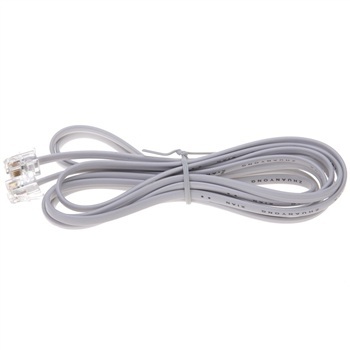山泽 DH-4002L 4芯多股 6P4C 纯铜电话线 话机线 电话线 2米|msdalam kategori elektronik/Electrician, Wire, talian telefon - dari Buy2taobao.com untuk memberikan perkhidmatan ejen Taobao profesional membeli