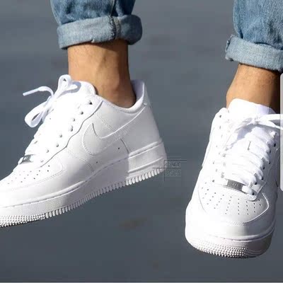 nike air force 1 af1耐克空军一号纯白男女板鞋小白鞋315115-112