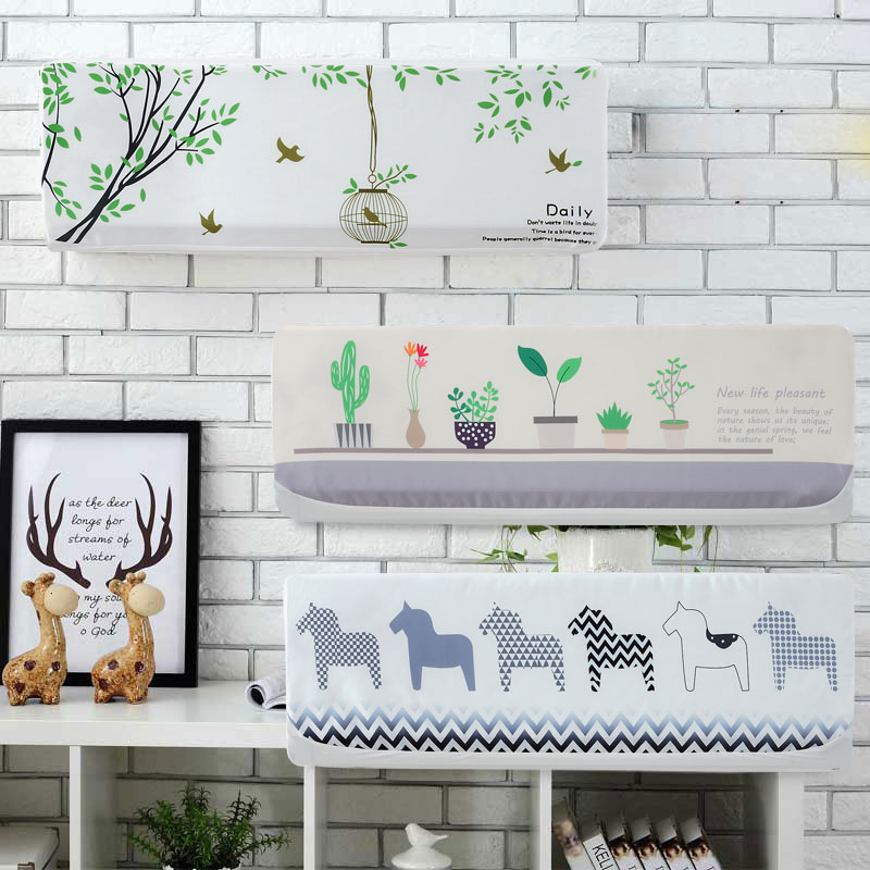 Air conditioner cover Hang up dust cover Beauty 1.5 Gree Haier Aux Hanging type Air conditioning units Internal bile All inclusive 1Pin the Home Fabric , Dust protection cover , Air conditioner cover category - from Buy2taobao.com to provide professional Taobao agent buy service