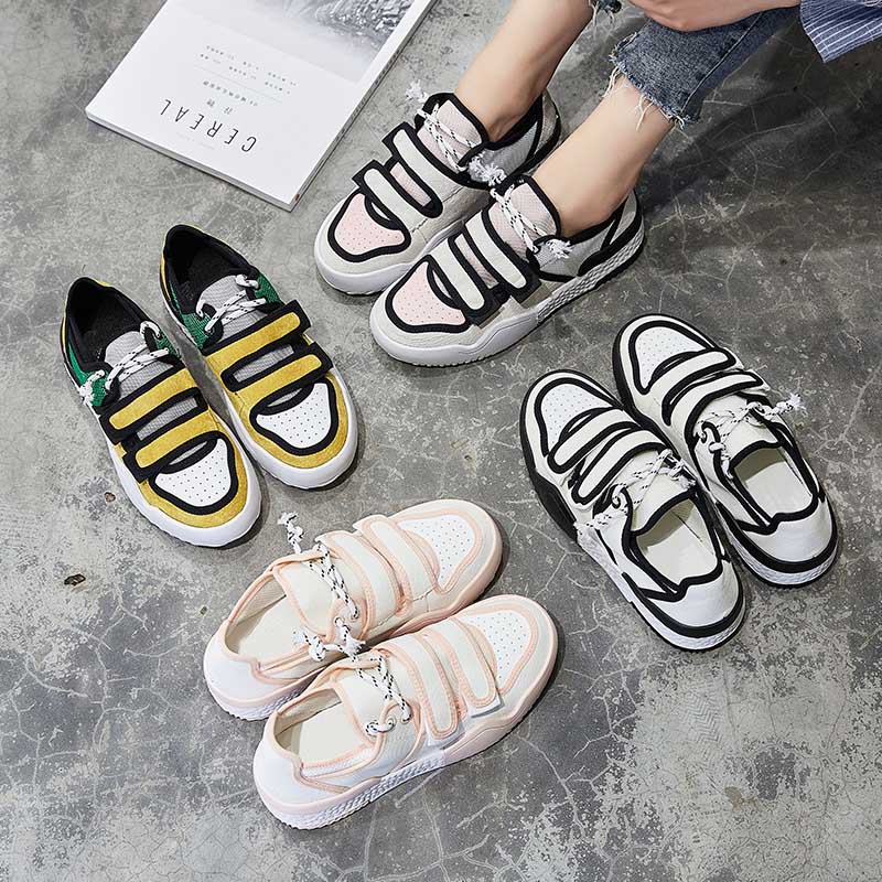 Cherry Blossom powder Macaroon Soft sister gym shoes Korean Edition ulzzang Harajuku student Versatile zipper skate shoesin the Women's Shoes, Low shoes category - from Buy2taobao.com to provide professional Taobao agent buy service