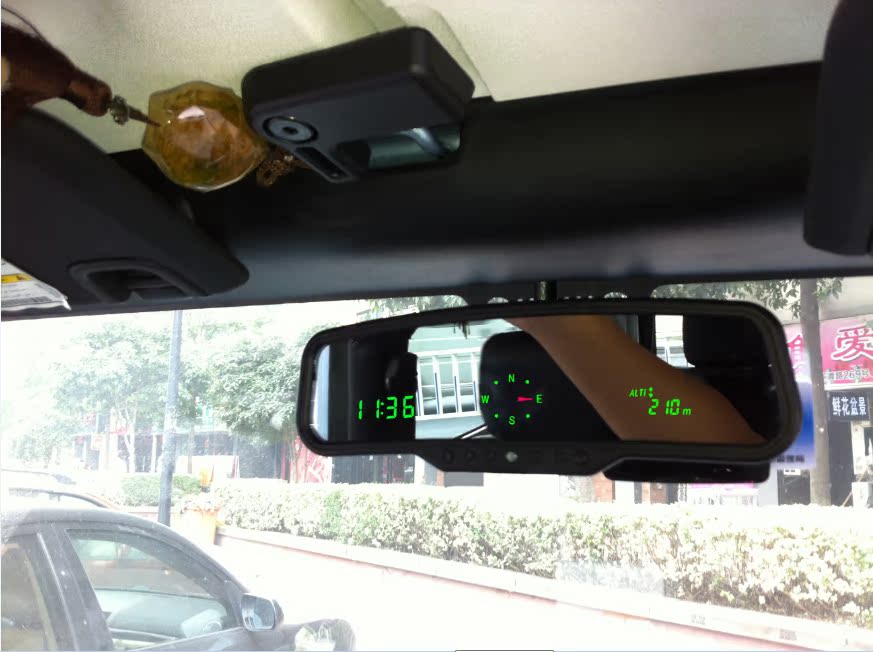 Horse Herder Da electronic Dimming Inside rearview mirror Altitude Compass Barometer Clock temperature /B2in the Car/Articles/Fitting/Refit , Auto Parts and Accessories , Auto Meter category - from Buy2taobao.com to provide professional Taobao agent buy service