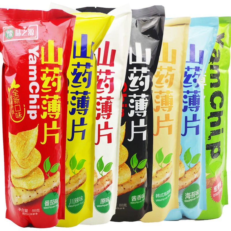 豫味之源山药薄片88g*80包零食批发整箱包邮在类目 零食/坚果/特产, 饼干/膨化, 膨化食品中 - 来自Buy2taobao.com提供专业的淘宝代购服务