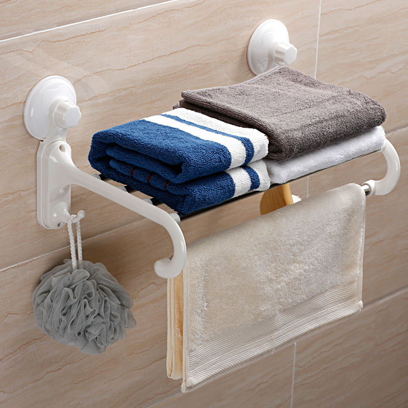 Double celebration Strength sucker TOILET Towel rack Stainless steel Shower Room Towel rack towel bar Free punch 60cmin the Family/Personal Cleaning Tools , Sanitary appliances/Bathroom accessories , Towel hanging/Towel rack category - from Buy2taobao.com to provide professional Taobao agent buy service