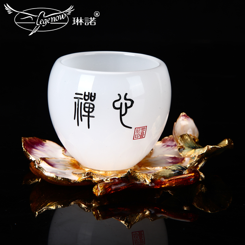 Legenow originality Colored glaze Chinese style Buddhist mood teacup Kungfu Online tea set teacup artistic conception Tea Zen Godo Single cupin the Festive supplies/Gift , Cultural and creative products , Cultural and Creative Cup category - from Buy2taobao.com to provide professional Taobao agent buy service