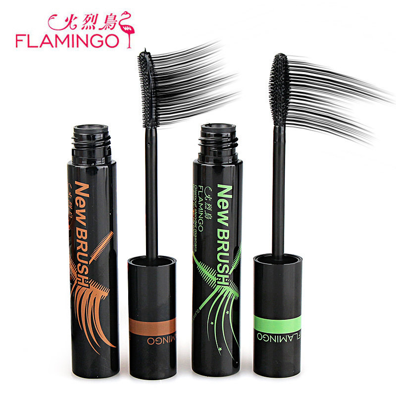 Flamingo Silicone Brush Super Mascara Lengthening increase Curl Lasting waterproof Anti-sweat Halo quality goodsin the Makeup/Perfume/Beauty tools , Mascara/Eyelash growth medium category - from Buy2taobao.com to provide professional Taobao agent buy service