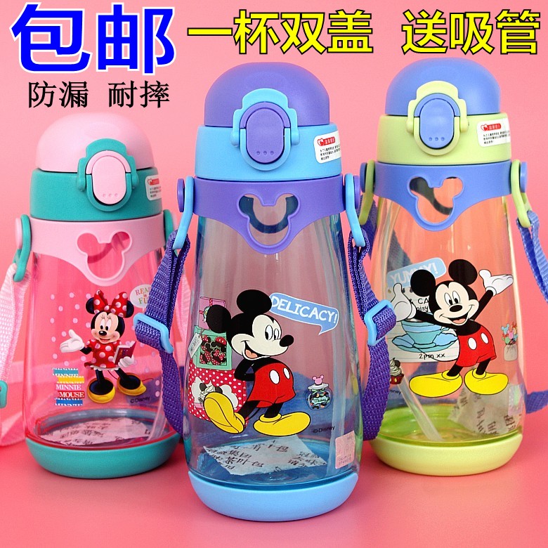 Disney straw Water cup Plastic cups kindergarten girl student kettle summer Portable Leak proof Direct drinkingin the Tableware , Cup/Cups/Kettle , Straw Cup category - from Buy2taobao.com to provide professional Taobao agent buy service