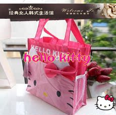 Дорожная сумка привет Китти розовый форма