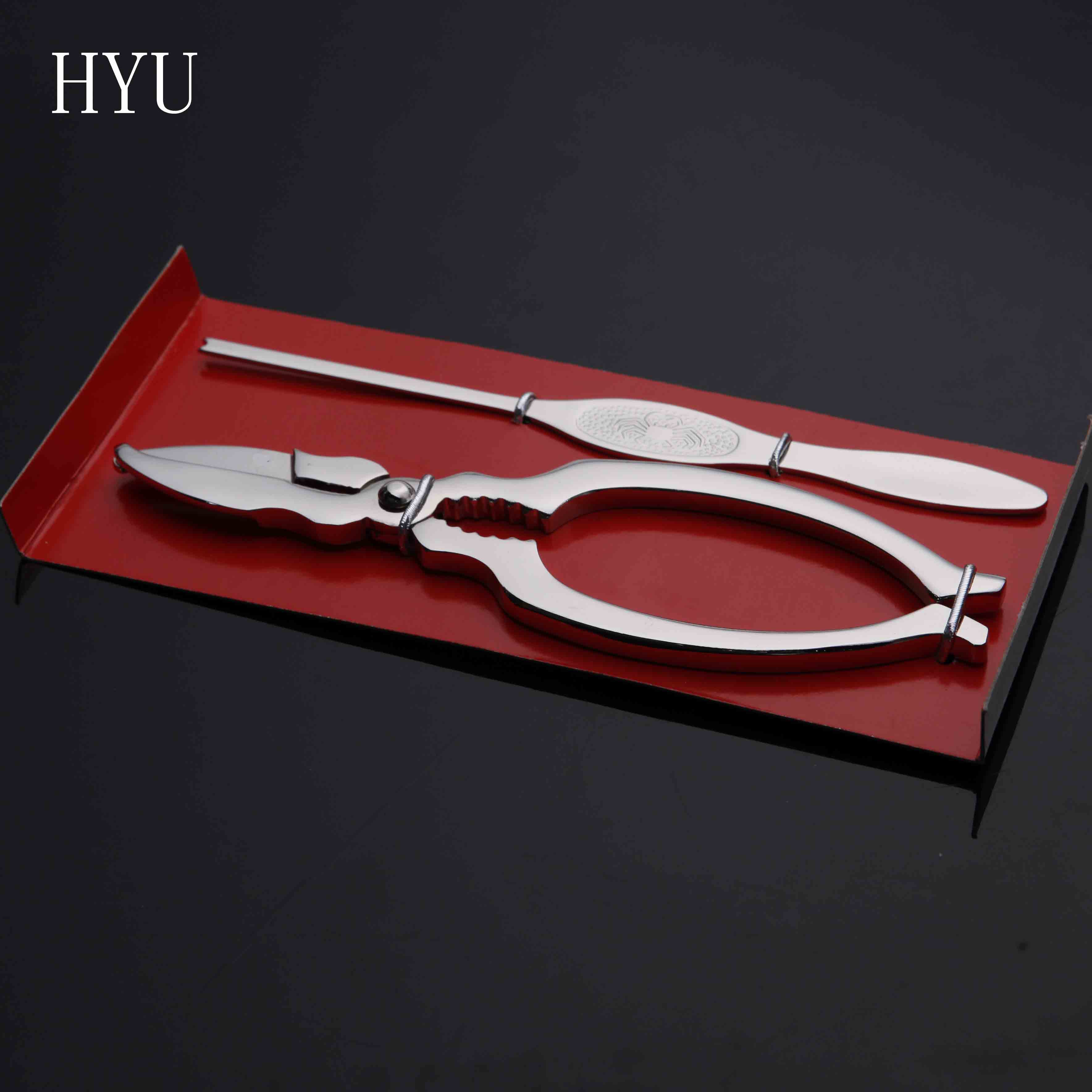 HYU吃蟹工具蟹八件不锈钢吃螃蟹工具蟹钳蟹叉针蟹工具在类目 餐饮具, 餐具, 蟹八件中 - 来自Buy2taobao.com提供专业的淘宝代购服务