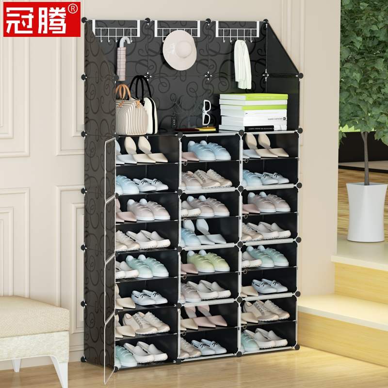 防水防晒防尘衣帽柜鞋柜一体多功能门口挂衣架经济型客厅入门简易在类目 住宅家具, 柜类, 鞋柜中 - 来自Buy2taobao.com提供专业的淘宝代购服务