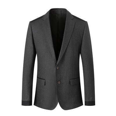 剪标新款常规上班特价清仓灰色商务休闲格子单西修身上衣厂家直销