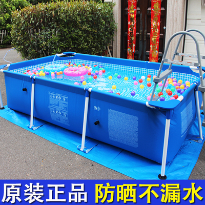大型儿童游泳池家用成人超大支架泳池户外折叠加厚宠物洗澡戏水池