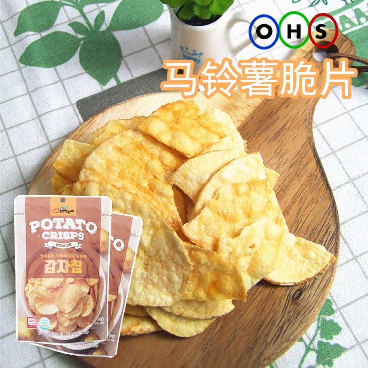 4袋包郵韓國進口吳姬淑馬鈴薯脆片休閑零食啤酒伴侶25g在類目 零食/堅果/特產, 蜜餞/棗類/梅/果乾, 蔬果乾中 - 來自Buy2taobao.com提供專業的淘寶代購服務