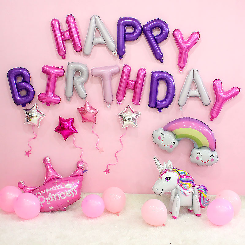 baby The age of birthday arrangement balloon Package children birthday party Cartoon letter Balloons originality decoratein the Festive supplies/Gift , Balloon/Floating air ball , Balloon category - from Buy2taobao.com to provide professional Taobao agent buy service