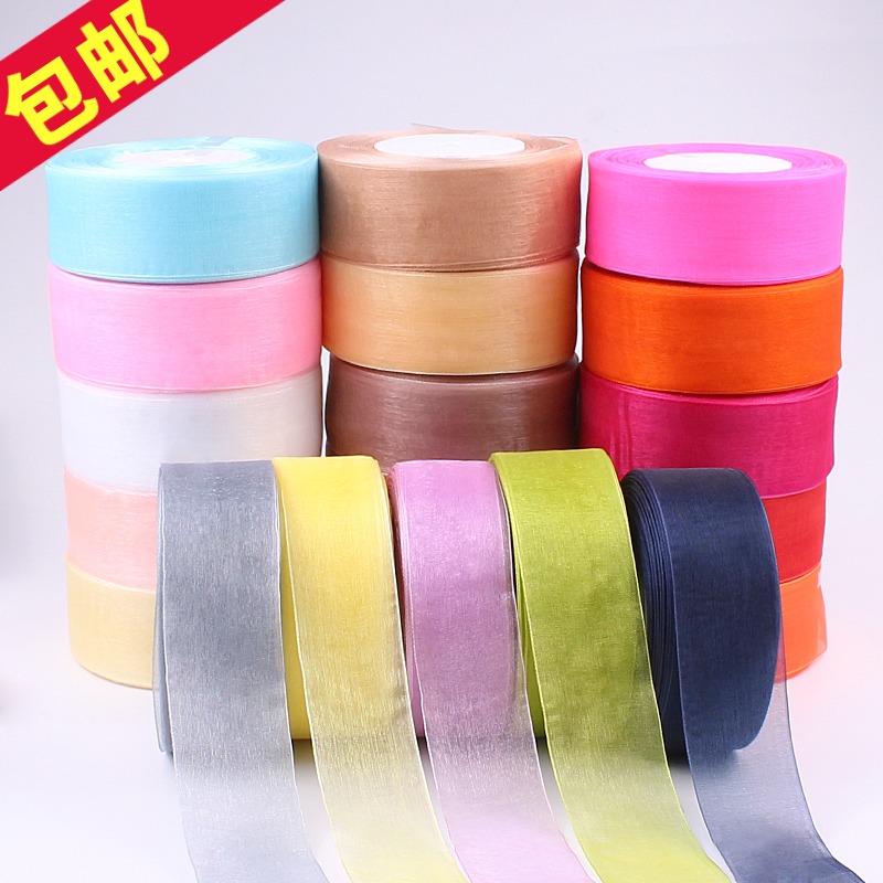 3.5CM寬透明裝飾雪紗帶DIY緞帶綢帶禮品包裝發飾彩帶絲帶勾帽子在類目 居家布藝, 縫紉DIY材料、工具及成品, 縫紉DIY配件/輔料/配飾, 絲帶/綢帶/布帶中 - 來自Buy2taobao.com提供專業的淘寶代購服務