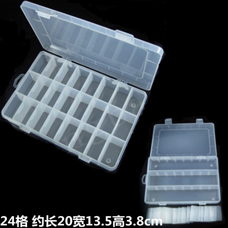 24 move storage box fish hook classification Sorting box Kit Plastic transparent Tool Box Portable jewelry beadin the Storage consolidation , Home Storage appliances , Storage box , Medicine box category - from Buy2taobao.com to provide professional Taobao agent buy service