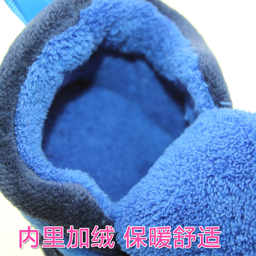 Disney children's shoes, baby shoes, boys and girls baby warm cotton padded shoes boots Dongkuan 1-3 years