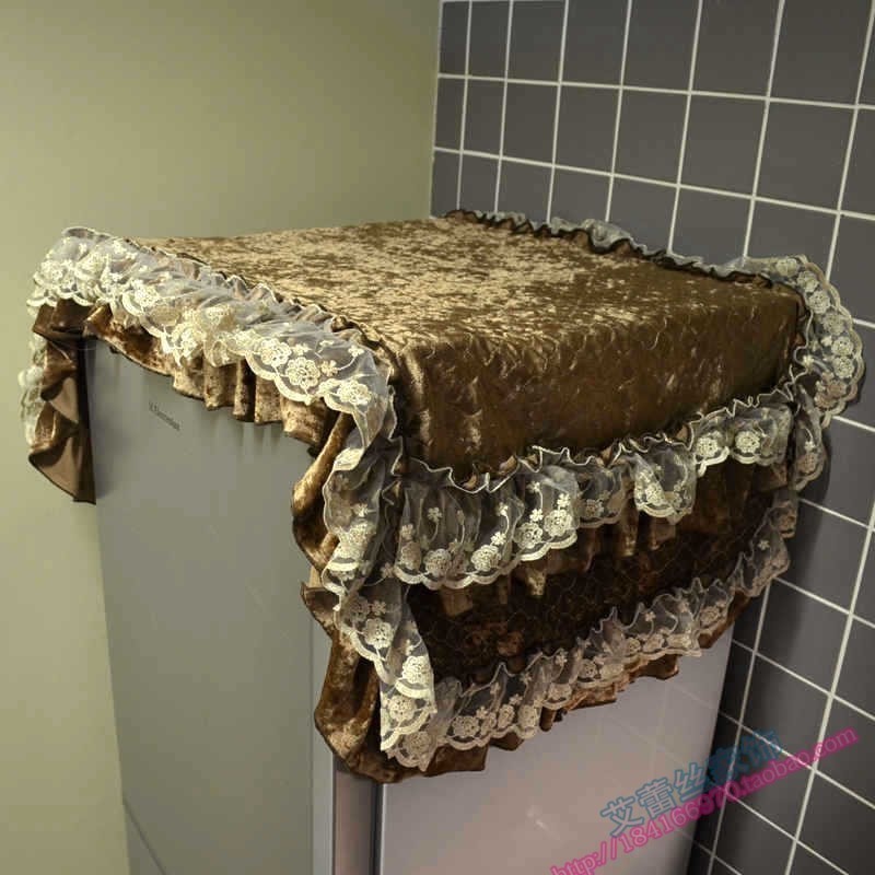 European style Jinsirong Refrigerator cover Gabion universal head-cover or veil for the bride at a wedding Single Double door Refrigerator dust cover Can be customizedin the Storage consolidation , Household appliances dust , Dust the refrigerator category - from Buy2taobao.com to provide professional Taobao agent buy service