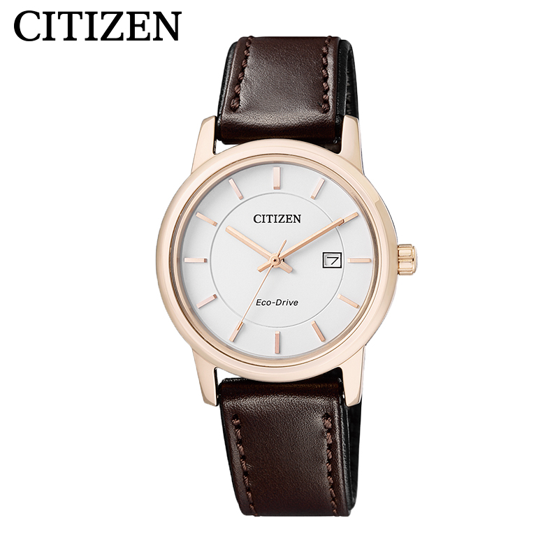 Citizen leisure time Simplicity fashion Retro Kinetic energy waterproof Calfskin Female watch EW1563in the Wristwatch , Japan Korea Watch category - from Buy2taobao.com to provide professional Taobao agent buy service