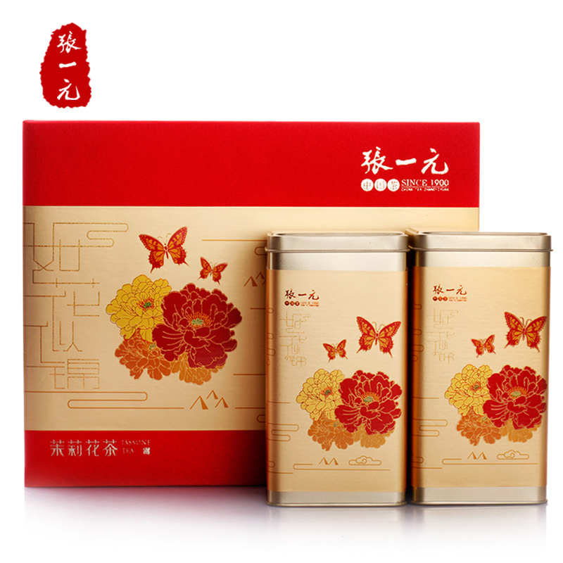 张一元茶叶 茉莉花茶礼盒 礼品茶 如花似锦茶叶中国风礼盒装 350g在类目 茶, 代用/花草/水果/再加工茶, 再加工茶中 - 来自Buy2taobao.com提供专业的淘宝代购服务