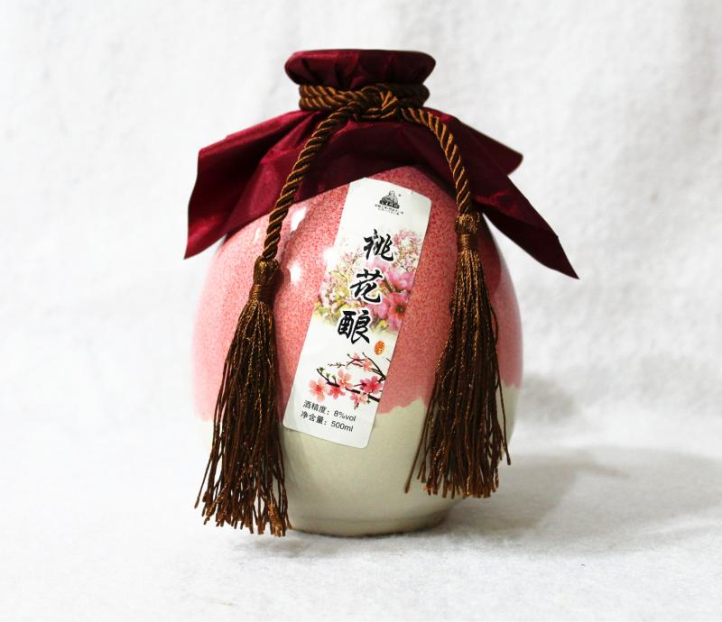 500ml桃花醉桃花釀桃花酒烏鎮西塘特産女士低度酒農家釀果酒包郵在類目 酒類, 配製酒/果酒中 - 來自Buy2taobao.com提供專業的淘寶代購服務