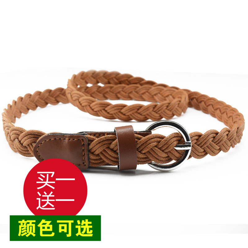 Braided belt Retro Twist Buckle belt fashion decorate leisure time Versatile Frock Korean Editionin the Accessories/Leather belt/Hat/Muffler , Belt/Leather belt/Yaolian category - from Buy2taobao.com to provide professional Taobao agent buy service
