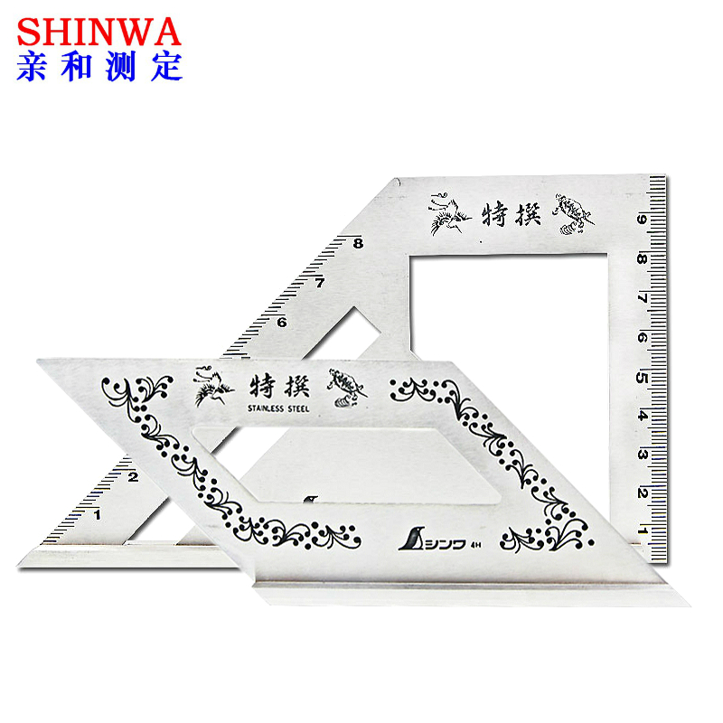 包邮钢角尺SHINWA日本亲和45度90度多功能角尺止型定规木工角度尺在类目 五金/工具, 手动工具, 测量工具, 角尺中 - 来自Buy2taobao.com提供专业的淘宝代购服务