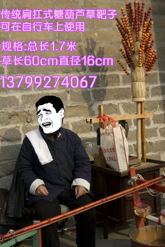 糖葫芦靶子 演出道具 老北京肩扛式糖葫芦草靶子 自行车上可使用在类目 商业/办公家具, 货架/展柜, 其它货架中 - 来自Buy2taobao.com提供专业的淘宝代购服务