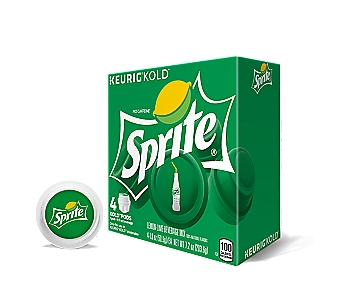 keurig-克裏格 单杯冷饮酿造 sprite03 雪碧汽水 kold胶囊 4杯