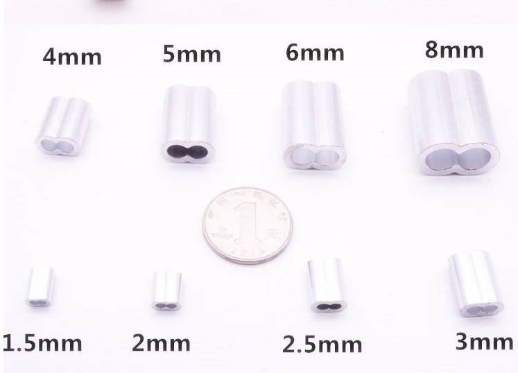Rope aluminum sleeve 2mm Aluminum chuck 2mm 8 Font Lvkou Aluminum clip a wire rope Collet Aluminum Card M2in the Basic building materials , Home Hardware , Other Hardware , Rope category - from Buy2taobao.com to provide professional Taobao agent buy service