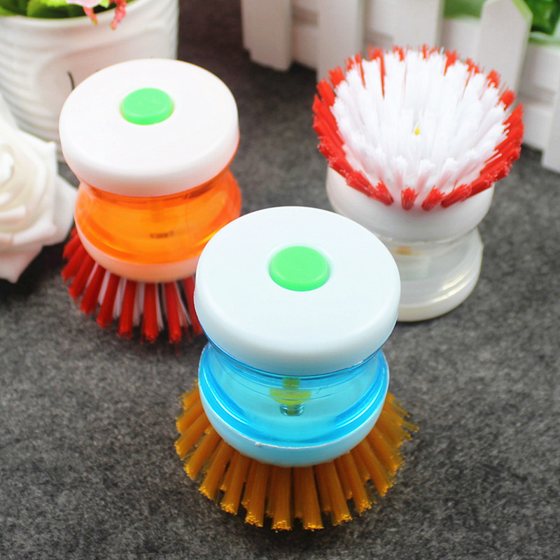 automatic Xiguo brush kitchen Dishwashing brush Pot Brush Artifact Don't dip brush Creative homein the Family/Personal Cleaning Tools , Housework/Floor cleaning equipment , Steel ball category - from Buy2taobao.com to provide professional Taobao agent buy service