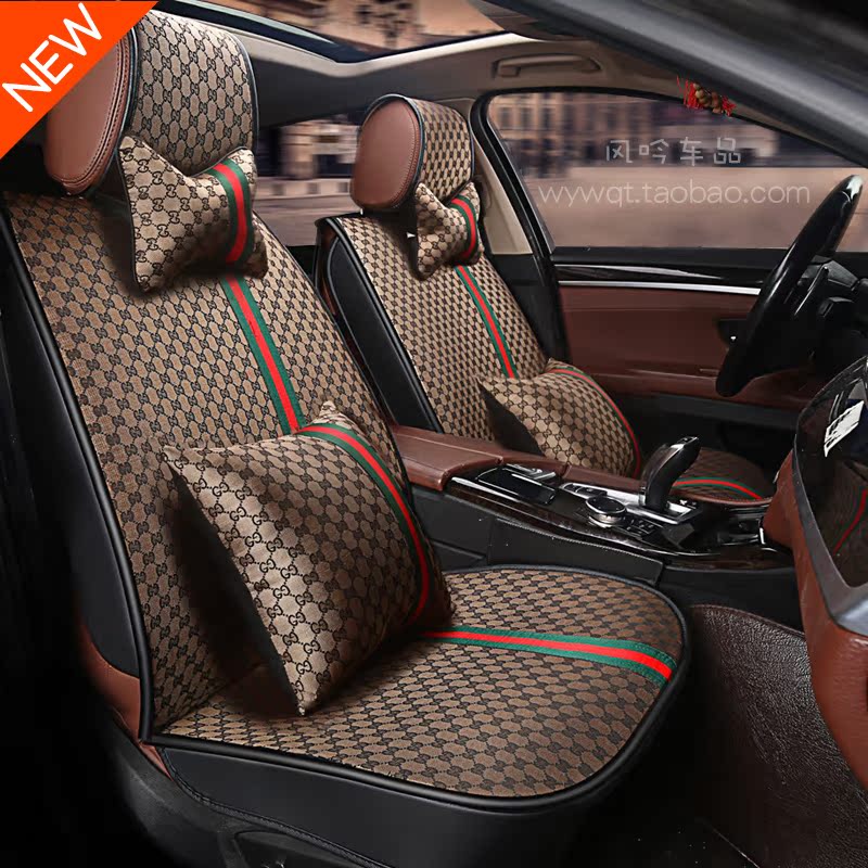 automobile Seat cushion All inclusive Four seasons currency ins goddess Seat pad lovely Fabric art summer ventilation cushionin the Car/Articles/Fitting/Refit , Car Accessories/The jewelry , Special car seat cover category - from Buy2taobao.com to provide professional Taobao agent buy service