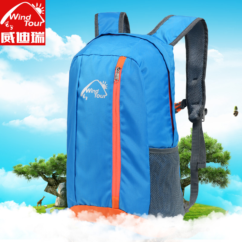 Wei Dirui outdoors light men and women knapsack Mobile phone bag Backpack leisure time Skin Pack Mobile phone bagin the Sports bag/Outdoor package/Fitting , Backpack category - from Buy2taobao.com to provide professional Taobao agent buy service