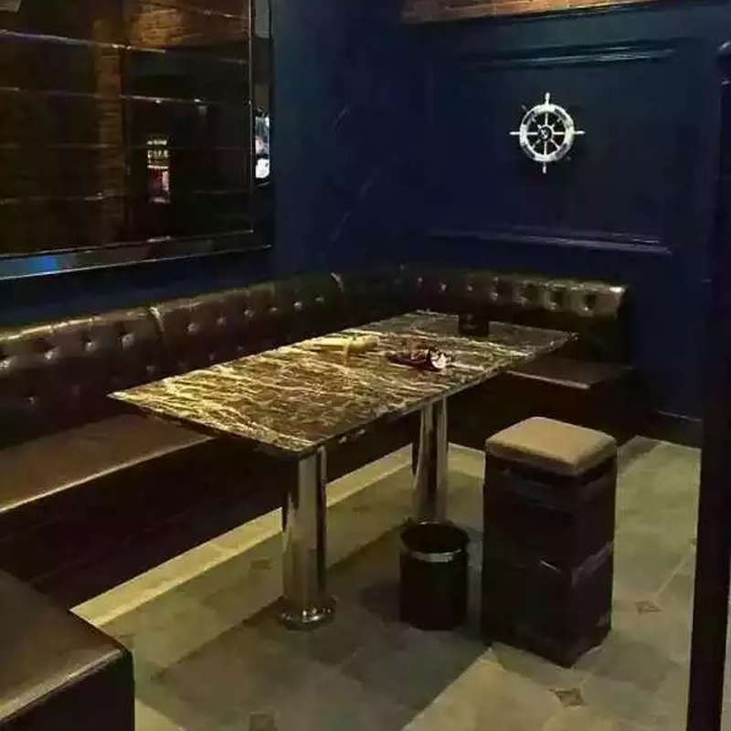 定做会所酒吧ktv夜场不锈钢大理石立柱包厢卡座桌子高脚散台茶几在类目 商业/办公家具, 娱乐/酒吧/KTV家具, 卡座中 - 来自Buy2taobao.com提供专业的淘宝代购服务