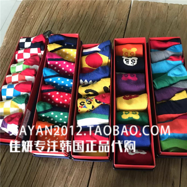 【现】cc韩国专柜代购 clan-c 儿童秋冬短袜子一盒7双(2岁以内)|ruв категории Детская одежда, носки (детей в возрасте 0 - 16) - от Buy2taobao.com для оказания профессиональной услуги покупки агента Taobao