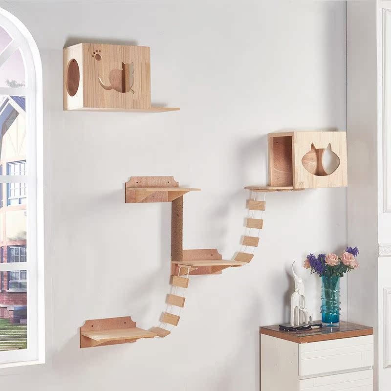 Cat litter wall Wall mounted Cat Tree self-control diy Material Science parts Wall mounted transparent customized Jumpingin the Pet/Pet food and supplies , Cat/Dog Toys , Cat Tree category - from Buy2taobao.com to provide professional Taobao agent buy service