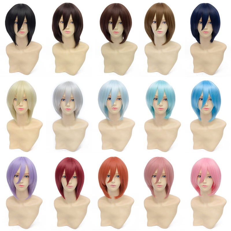 Diffuse US wig Color optional Short hair 30cm cosplay High temperature wire wigin the Play mode/Anime/Periphery/cos/Board games , Cosplay Apparel/Props/Service , COSPLAY Fitting/Props/Doll clothes category - from Buy2taobao.com to provide professional Taobao agent buy service