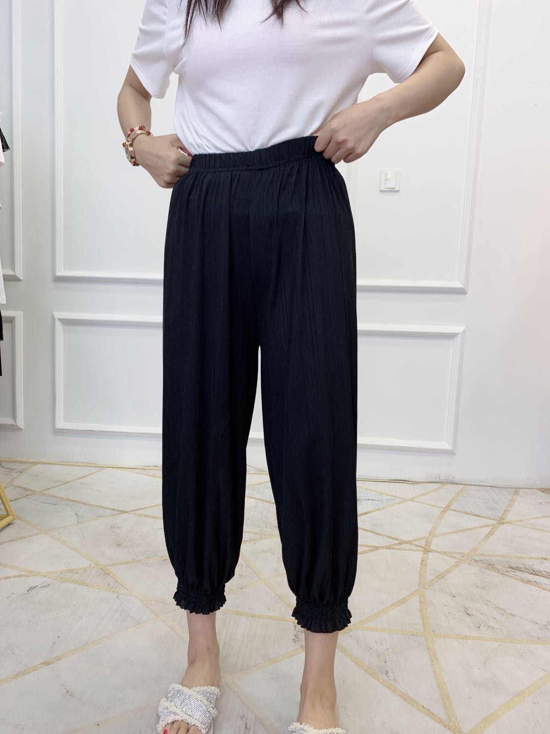 6.15凉凉裤女束脚在类目 女装/女士精品, 裤子, 休闲裤中 - 来自Buy2taobao.com提供专业的淘宝代购服务