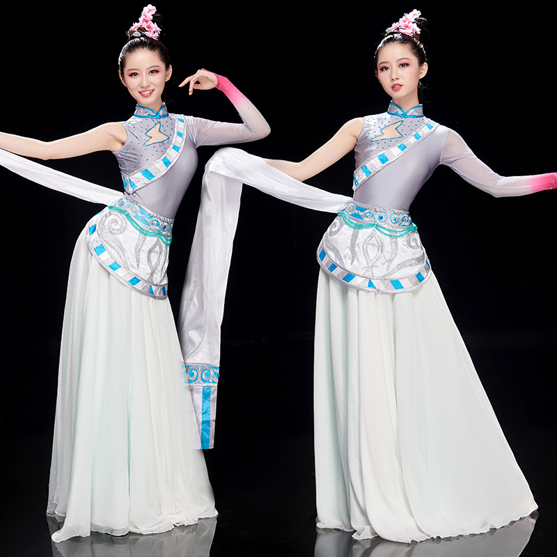Tibetan Dance Costume 2019 new pattern Opening dance Big swing skirt suit Days bath Ethnic style clothes adultin the Women's clothing/Boutique , Costume/National costume/Stage costumes , National costume/Costumes category - from Buy2taobao.com to provide professional Taobao agent buy service