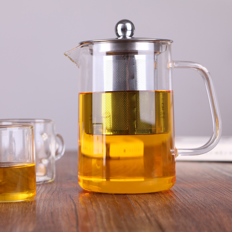 Tictok耐热玻璃茶壶不锈钢过滤红茶绿茶玻璃泡茶器家用加厚花茶壶|ruв категории посуда, чайный сервиз, чайник - от Buy2taobao.com для оказания профессиональной услуги покупки агента Taobao