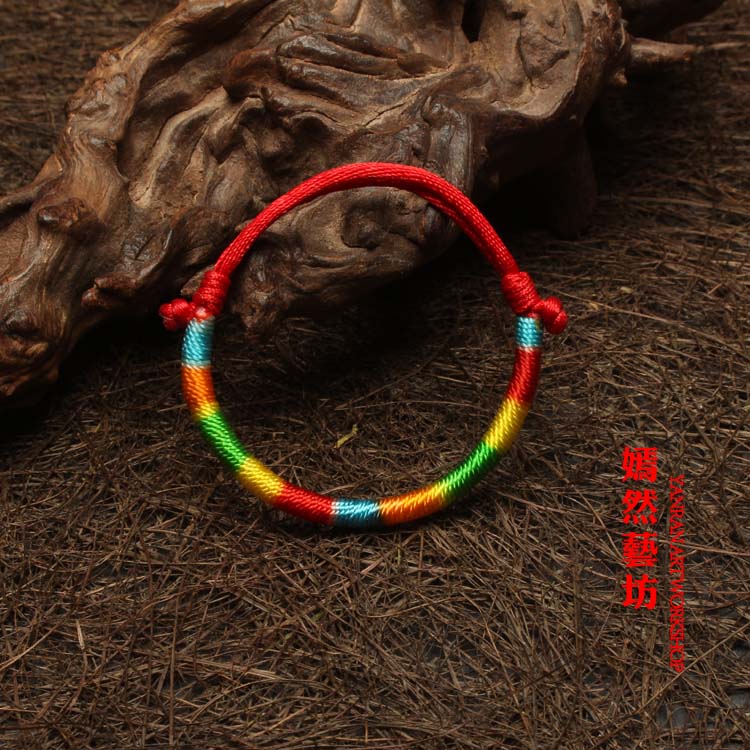 Dragon boat festival Multicolored rope Bracelet baby baby Simple models adjust Lovers money men and women Exorcise evil spirits Bodyin the Accessories/Fashion Jewelry, Bracelets category - from Buy2taobao.com to provide professional Taobao agent buy service
