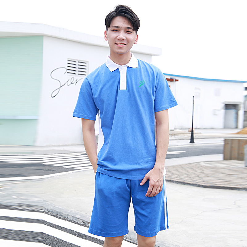 裕达深圳市校服 中学生男款 高中春夏季运动服套装 短袖+短裤套装在类目 童装/婴儿装/亲子装, 校服/校服定制中 - 来自Buy2taobao.com提供专业的淘宝代购服务
